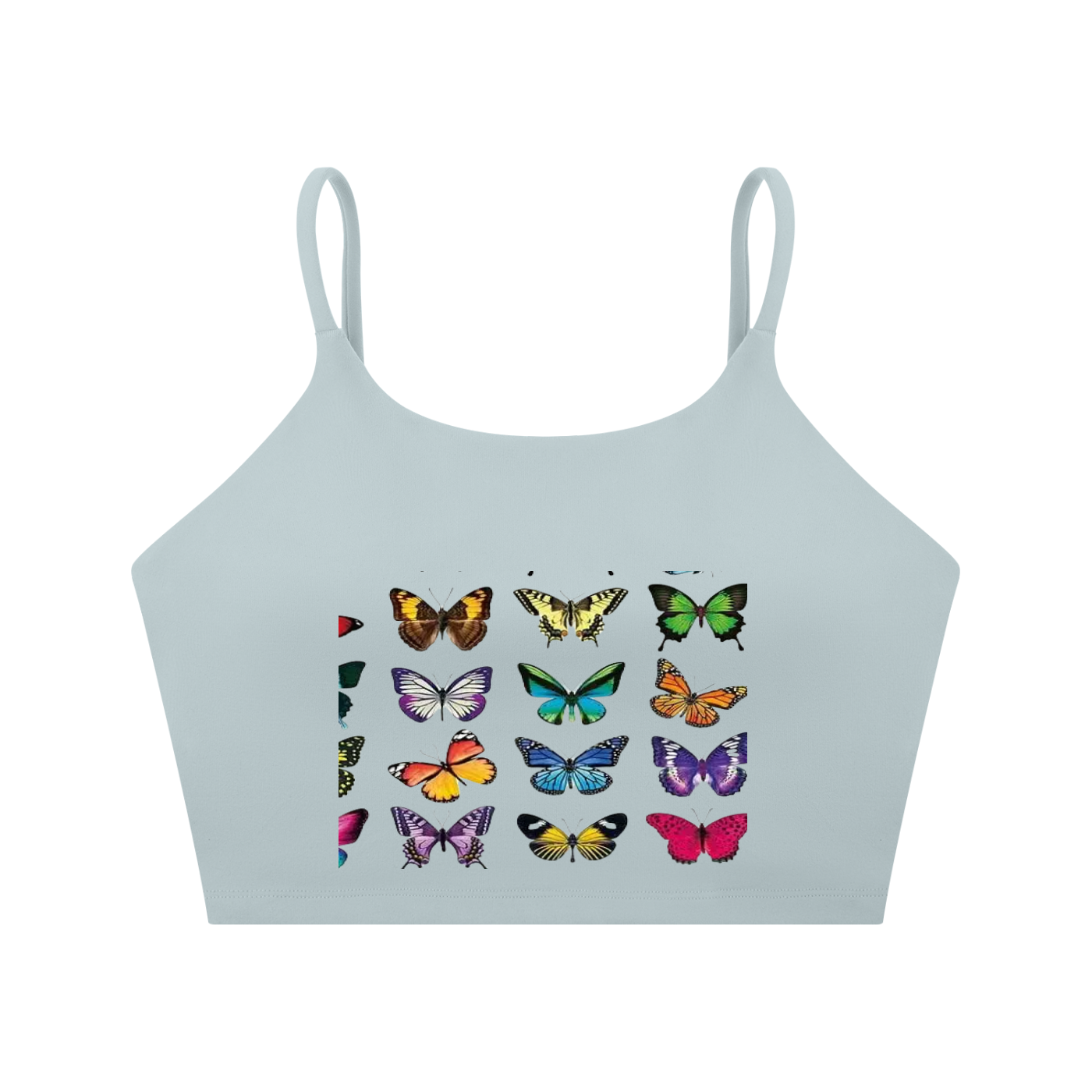 Spaghetti Strap Yoga Sports Bra