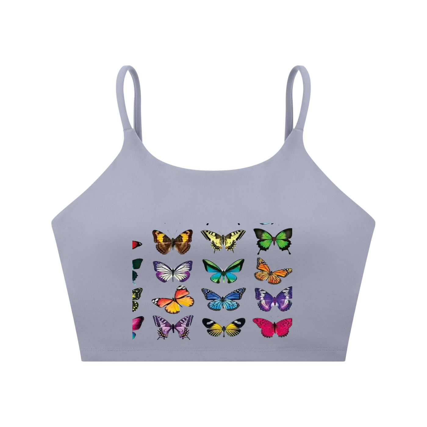 Spaghetti Strap Yoga Sports Bra